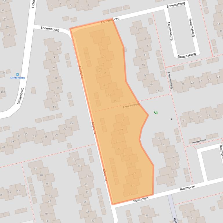 Kaart van postcodegebied 5655CA.