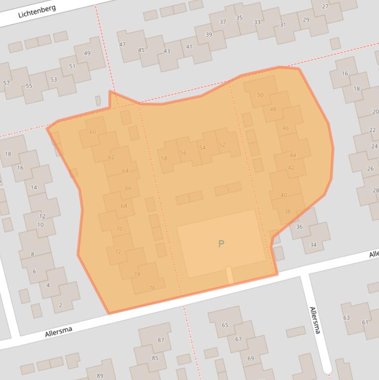 Kaart van postcodegebied 5655CG.
