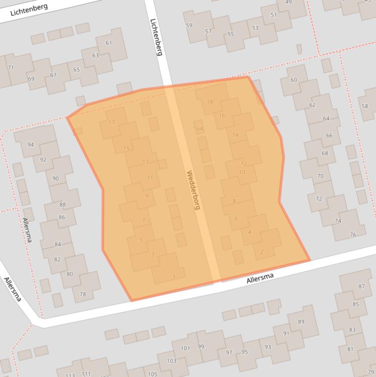 Kaart van postcodegebied 5655CJ.