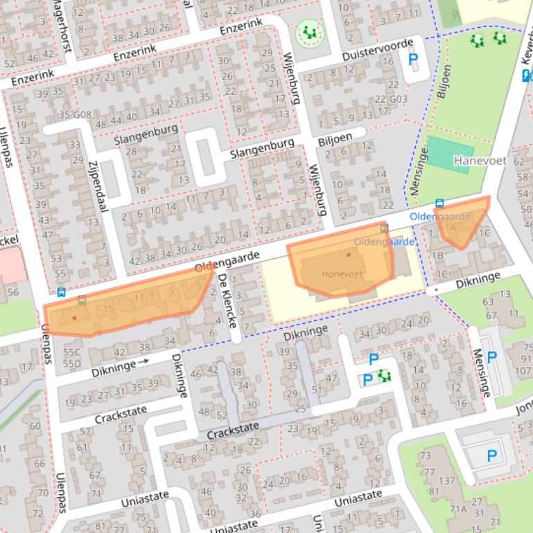 Kaart van postcodegebied 5655CP.