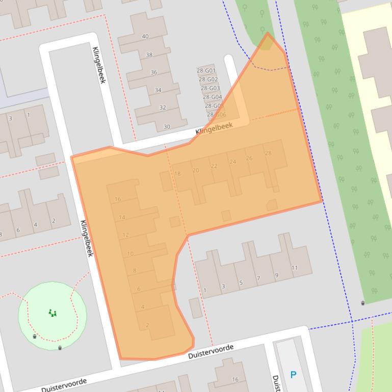 Kaart van postcodegebied 5655EP.