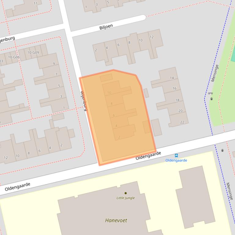 Kaart van postcodegebied 5655EW.
