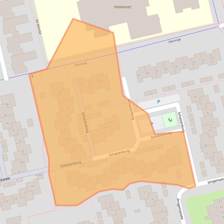 Kaart van postcodegebied 5655HB.