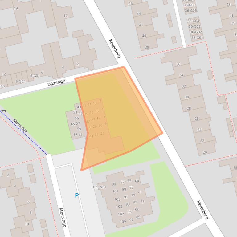 Kaart van postcodegebied 5655HT.