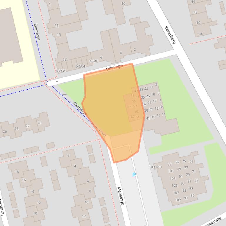 Kaart van postcodegebied 5655HV.