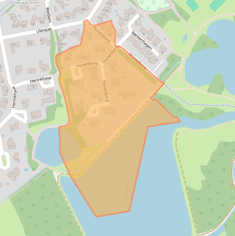 Kaart van postcodegebied 5655JM.