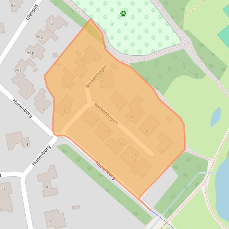 Kaart van postcodegebied 5655KZ.