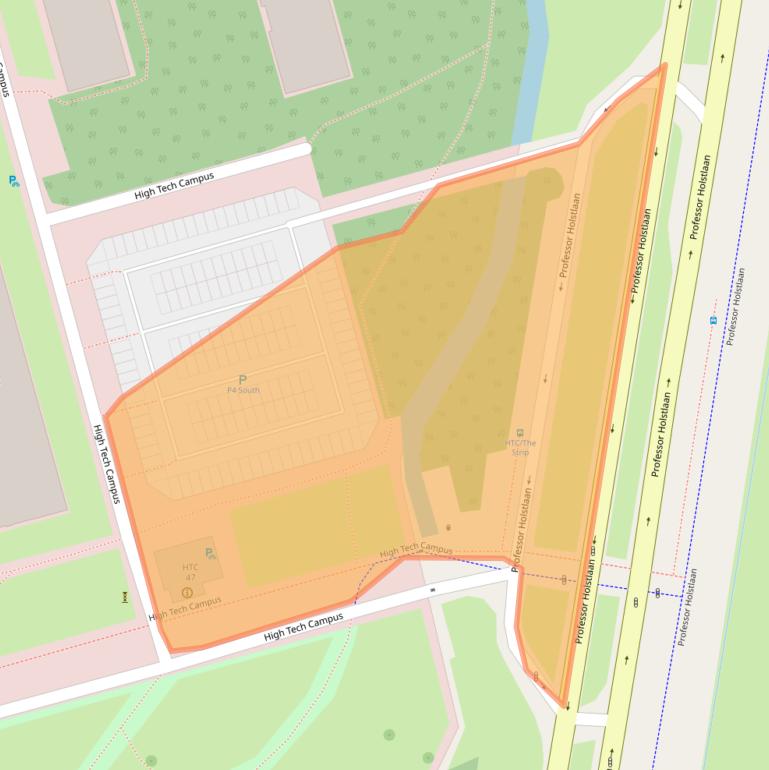 Kaart van postcodegebied 5656AA.