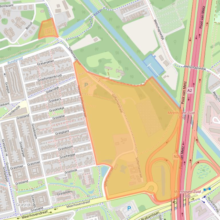 Kaart van postcodegebied 5657AR.