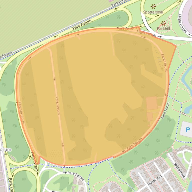 Kaart van postcodegebied 5657HG.