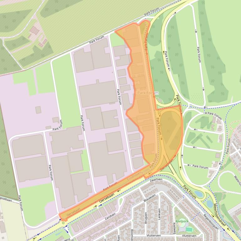 Kaart van postcodegebied 5657HJ.