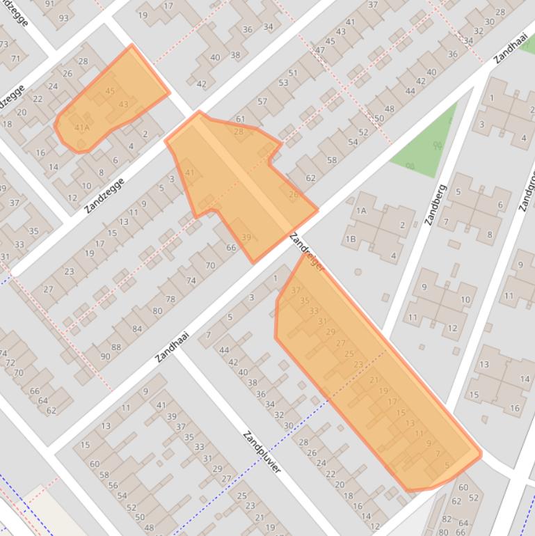 Kaart van postcodegebied 5658BK.