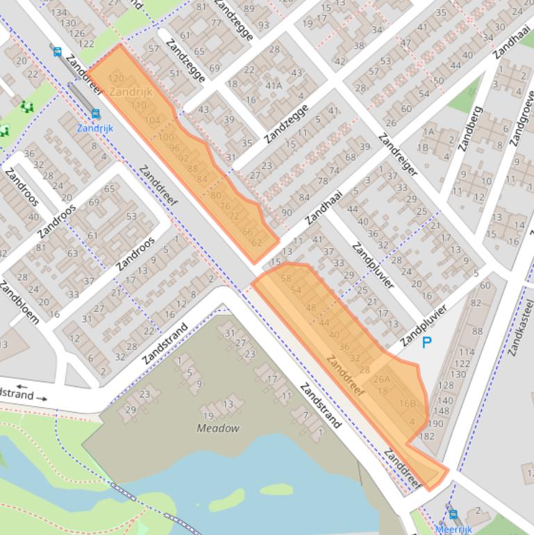 Kaart van postcodegebied 5658BN.