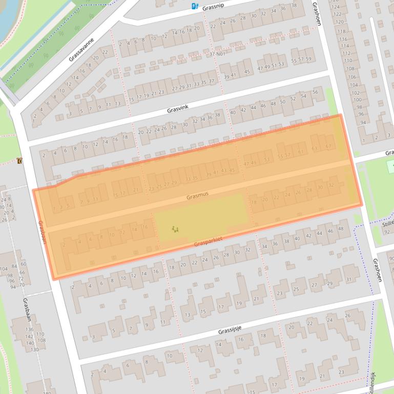 Kaart van postcodegebied 5658EC.