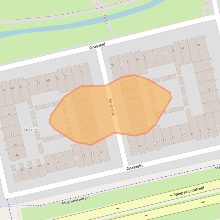 Kaart van postcodegebied 5658GC.