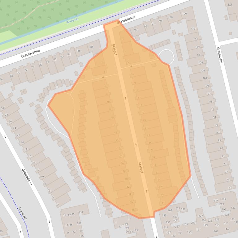 Kaart van postcodegebied 5658GH.