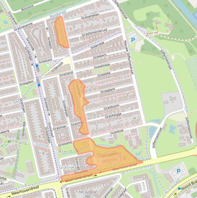 Kaart van postcodegebied 5658GJ.