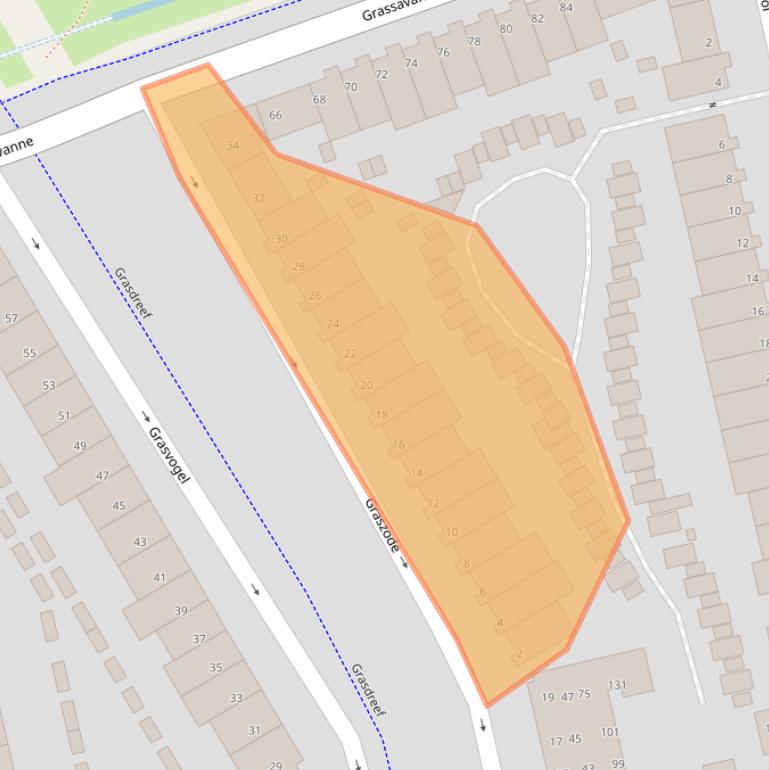 Kaart van postcodegebied 5658GK.