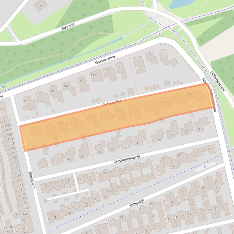 Kaart van postcodegebied 5658GZ.