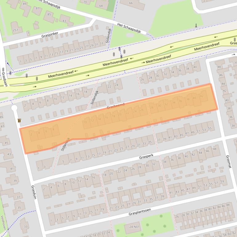 Kaart van postcodegebied 5658HC.