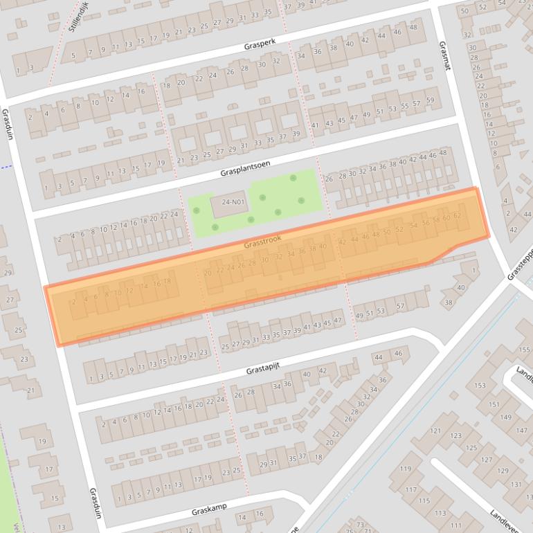 Kaart van postcodegebied 5658HG.