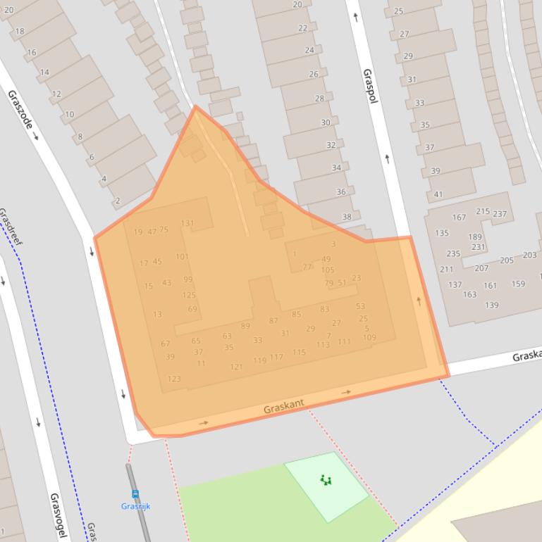 Kaart van postcodegebied 5658JC.