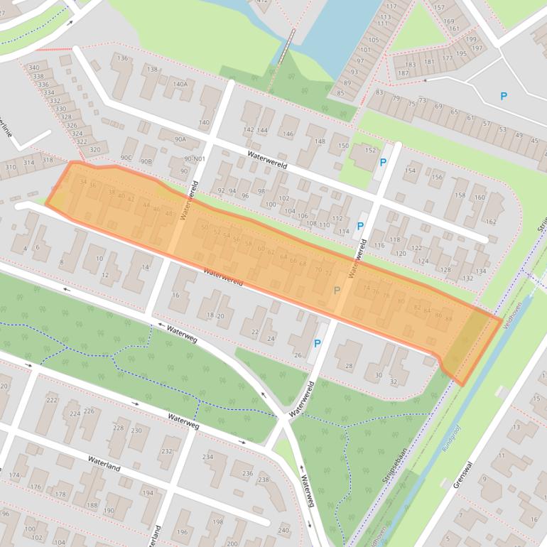 Kaart van postcodegebied 5658RL.