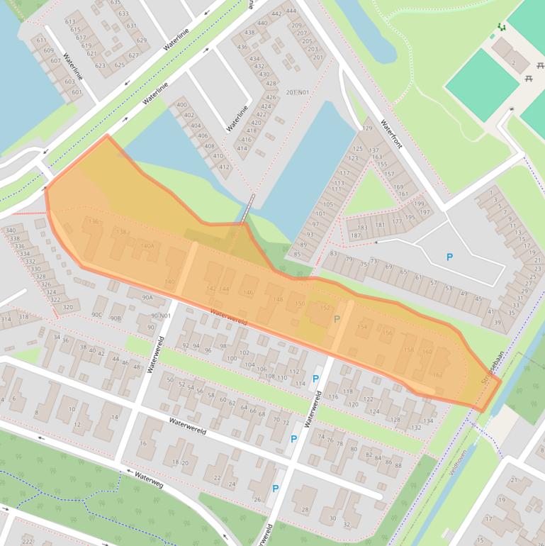 Kaart van postcodegebied 5658RN.