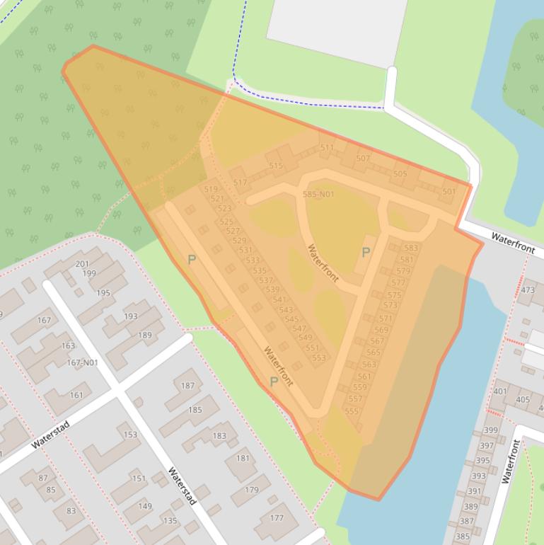 Kaart van postcodegebied 5658SR.