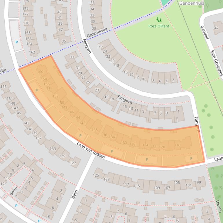 Kaart van postcodegebied 5661AC.