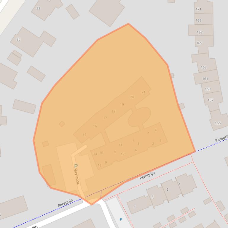 Kaart van postcodegebied 5661AT.