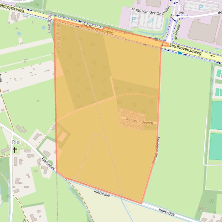 Kaart van postcodegebied 5661ND.