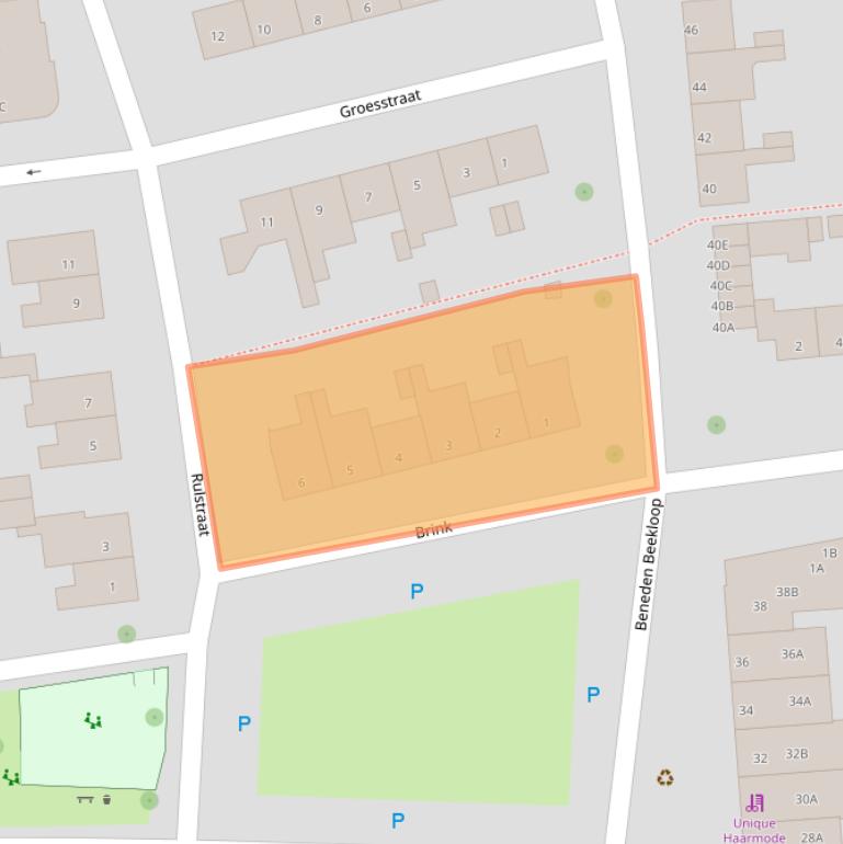 Kaart van postcodegebied 5662EV.