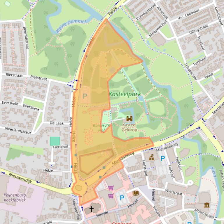 Kaart van postcodegebied 5662JG.