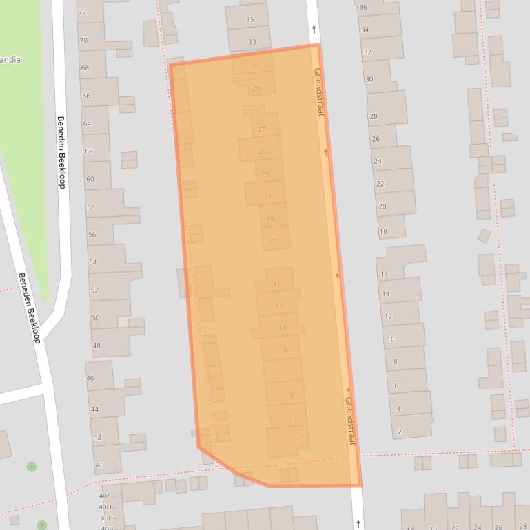 Kaart van postcodegebied 5662RE.