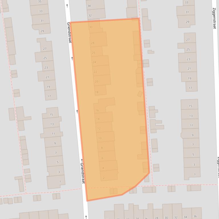 Kaart van postcodegebied 5662RH.