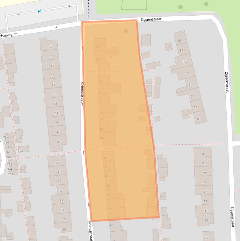 Kaart van postcodegebied 5662RJ.