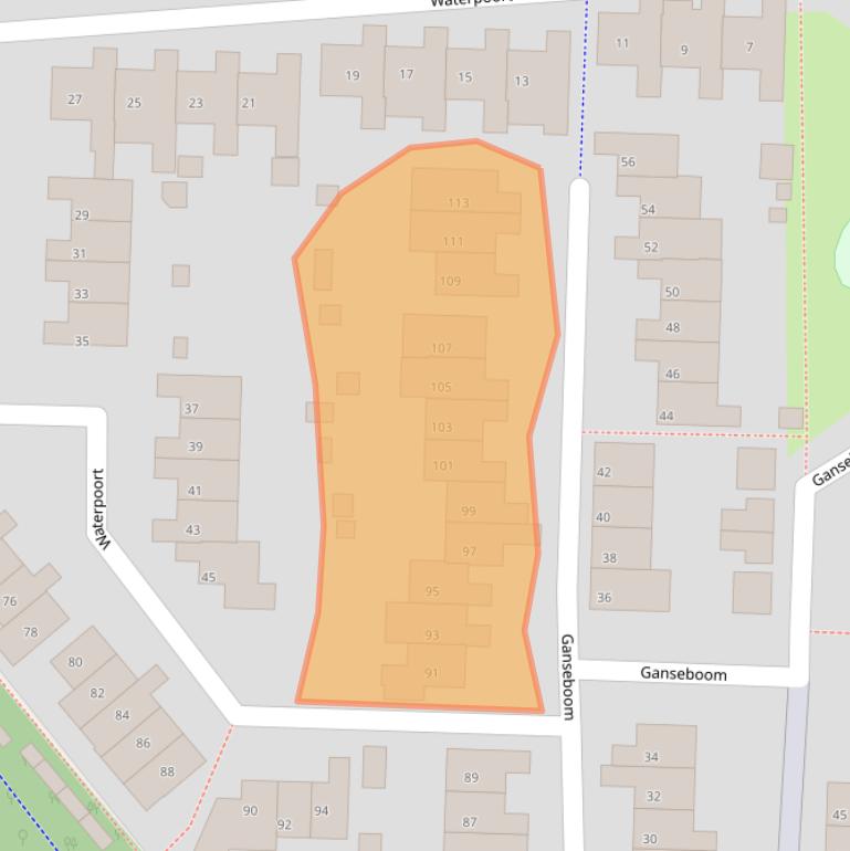 Kaart van postcodegebied 5662VC.