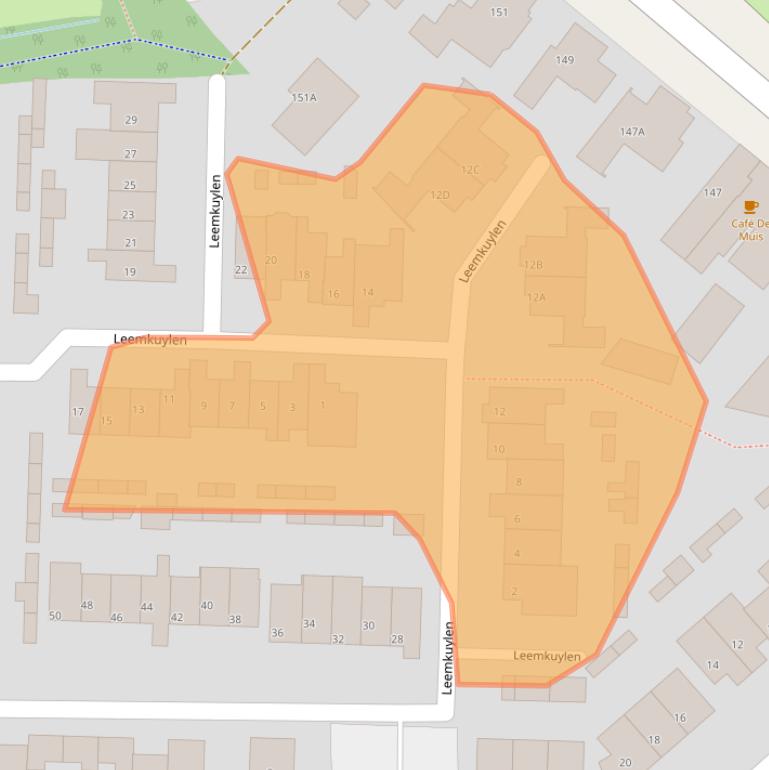 Kaart van postcodegebied 5662VP.