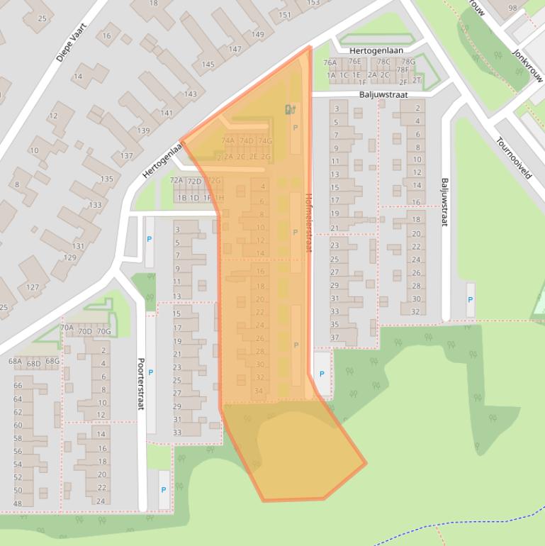 Kaart van postcodegebied 5663CK.