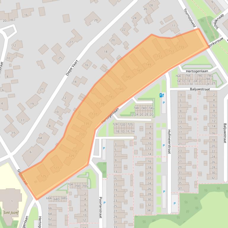 Kaart van postcodegebied 5663EH.