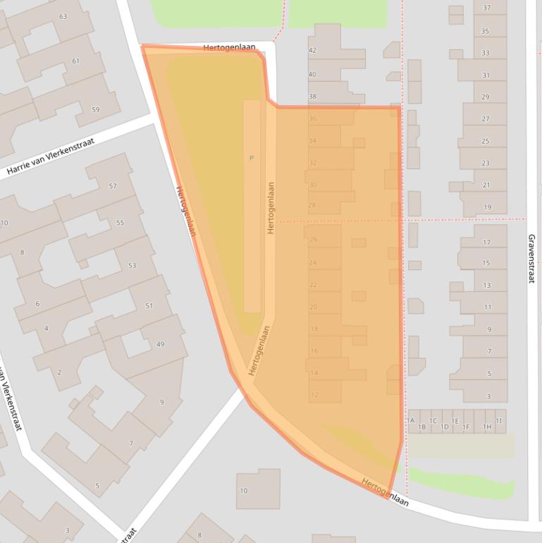 Kaart van postcodegebied 5663EK.