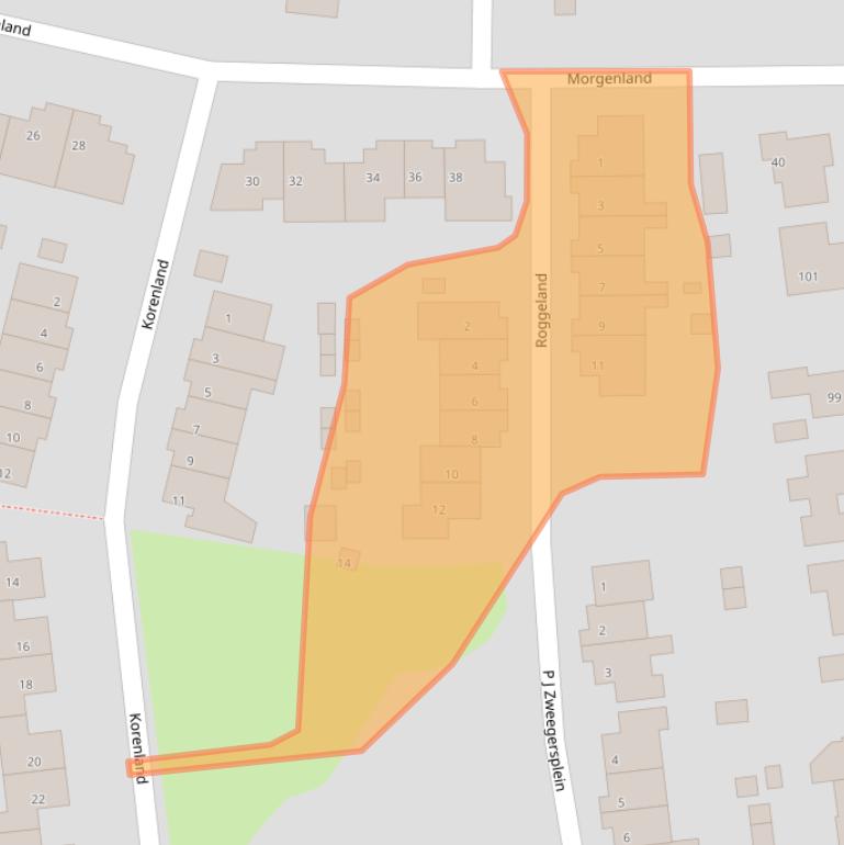 Kaart van postcodegebied 5663HA.
