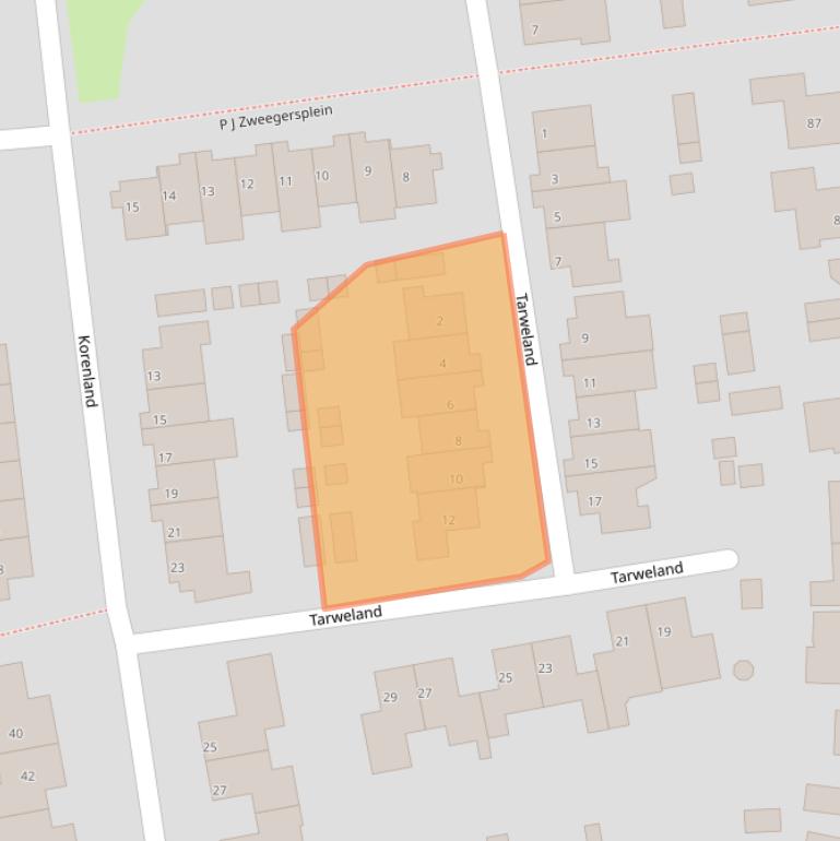 Kaart van postcodegebied 5663HC.