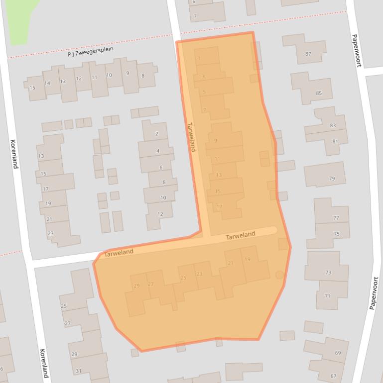 Kaart van postcodegebied 5663HD.