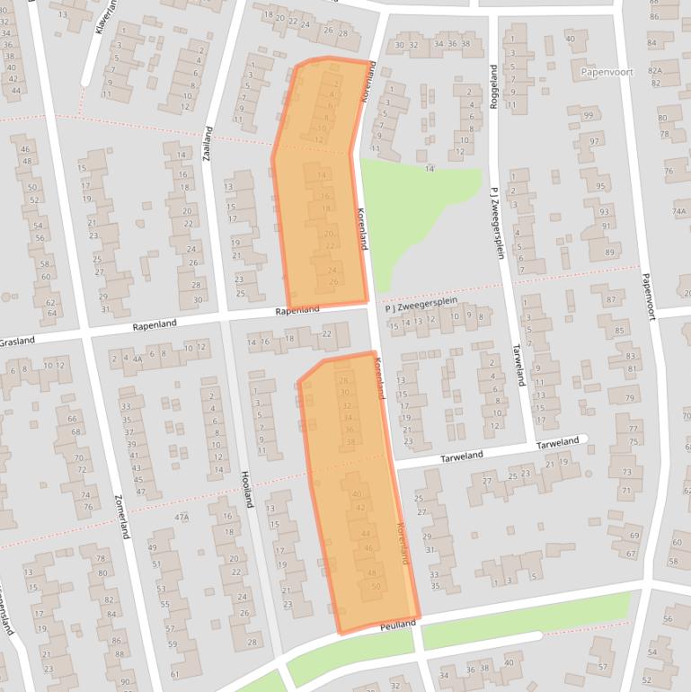 Kaart van postcodegebied 5663HE.