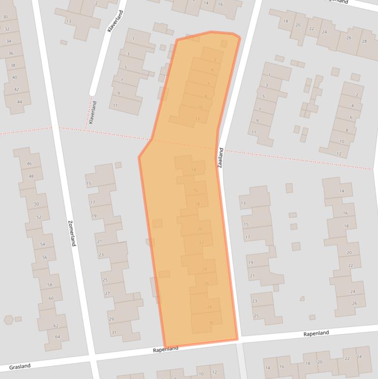 Kaart van postcodegebied 5663HH.