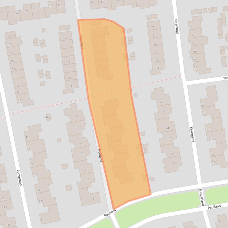 Kaart van postcodegebied 5663HL.