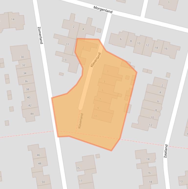 Kaart van postcodegebied 5663HM.