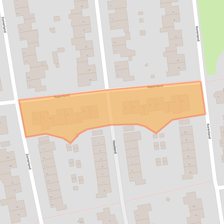 Kaart van postcodegebied 5663HR.